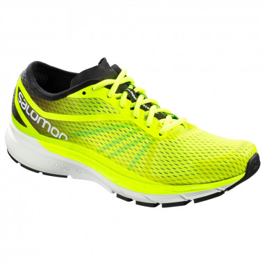 Chaussures Running SALOMON Homme SONIC RA PRO Jaune / Noire AH 2018