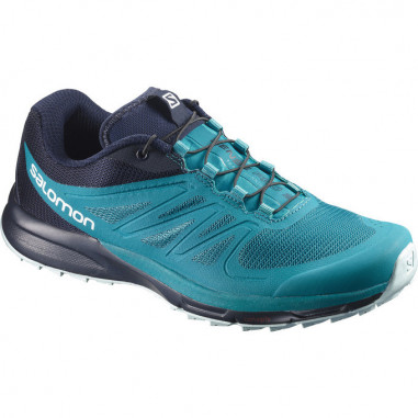 Chaussures Running SALOMON Femme Sense Pro 2 Bleu Turquoise / Noir AH 2017