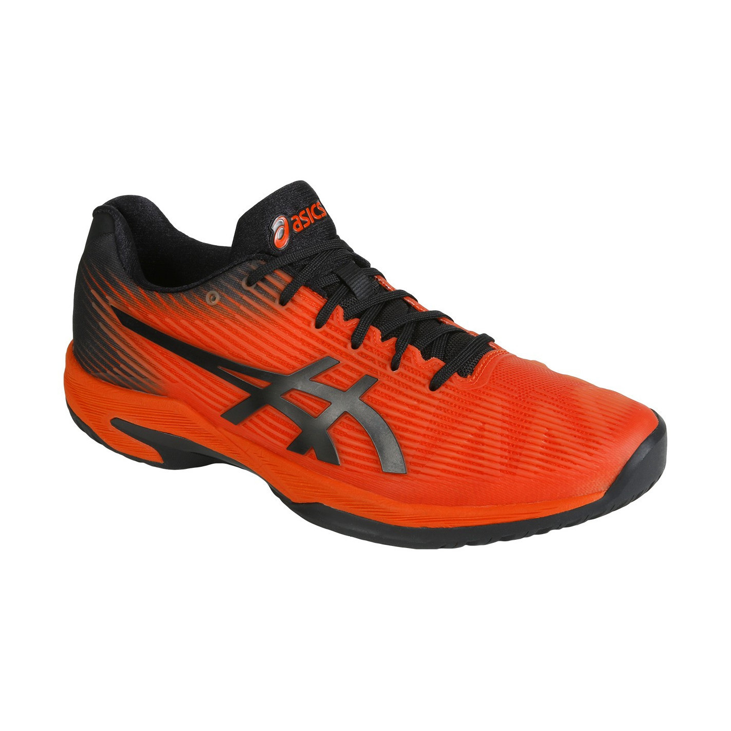 Asics homme rouge online et noir