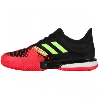 Chaussures ADIDAS Homme SoleCourt Boost Noir /...