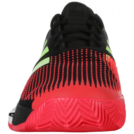 Chaussures ADIDAS Homme SoleCourt Boost Noir / Rouge / Jaune PE 2019