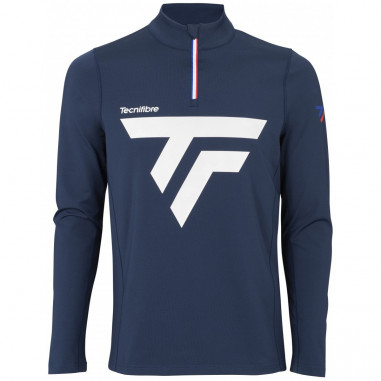 Veste Demi-Zip TECNIFIBRE Homme Thermo Sweater Bleu / Blanc 2019