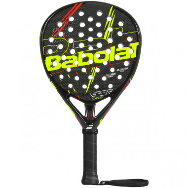 Raquette Padel BABOLAT Viper Carbon Noir / Ocre / Jaune (370 g) 2020