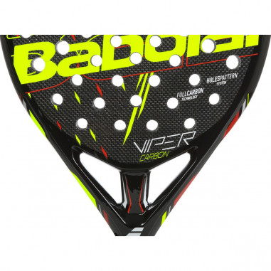 Raquette Padel BABOLAT Viper Carbon Noir / Ocre...
