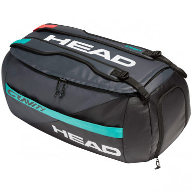 Sac de tennis HEAD Gravity Gris / Orange / Vert AH 2019