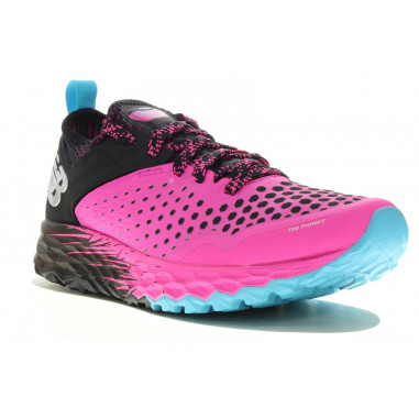 Chaussures Running NEW BALANCE Femme Fresh Foam Hierro v4 Fushia/Noir AH  2019