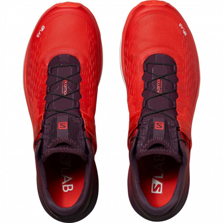 Chaussures Running SALOMON Homme SLAB ULTRA2 Racing  Rouge PE 2019