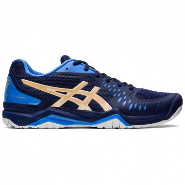 Chaussures ASICS Homme Gel-Challenger 12 Bleu / Blanc / Or AH 2019