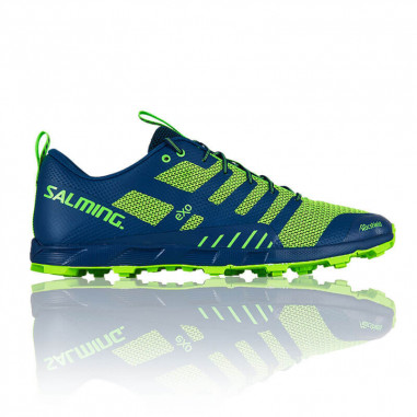 Chaussures Running SALMING Homme TRAIL OTComp Bleu / Jaune PE 2019