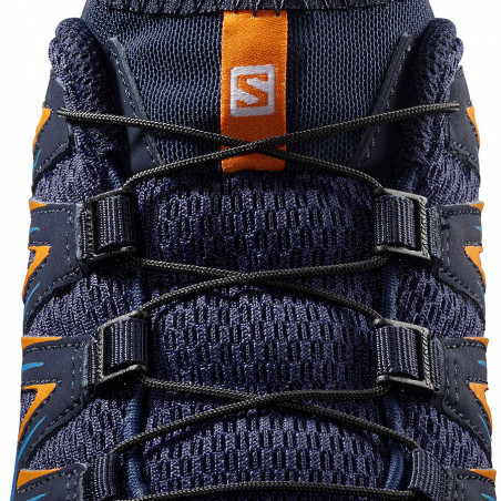 Chaussures Running SALOMON Enfant XA Pro 3D J  Bleu / Orange PE 2019