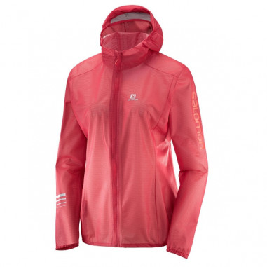 Veste Running SALOMON Femme Lightning Race JKT W Rose AH 2018