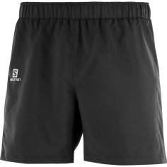 Short Running SALOMON Homme Agile 5' Short Noir Black AH...