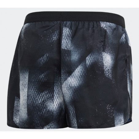 Short Running ADIDAS Homme SUB 2 Split Noir / Blanc PE 2019