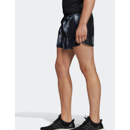 Short Running ADIDAS Homme SUB 2 Split Noir / Blanc PE 2019