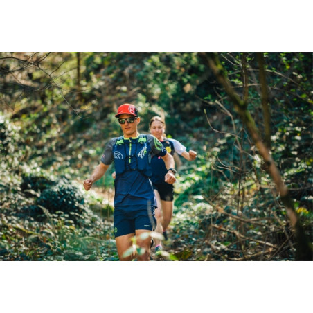 Short Running KINETIK Homme Isonik Ultra Bleu / Noir / Jaune PE 2019