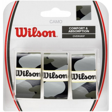 Surgrip WILSON Pro Overgrip BK Camo x3
