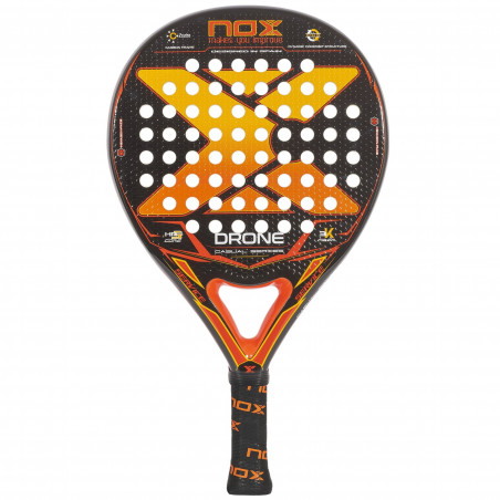 Raquette Padel NOX DRONE Casual SERIES Noir / Rouge (366 g)