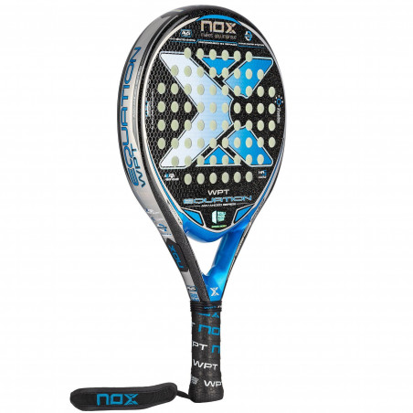 Raquette Padel NOX EQUATION WPT Advanced SERIES Noir / Bleu  (361 g)