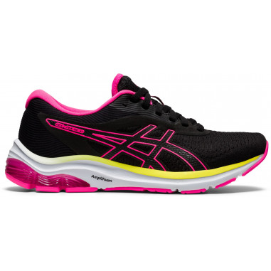Chaussures Running ASICS Femme GEL-PULSE 12 Noir / Rose PE 2021