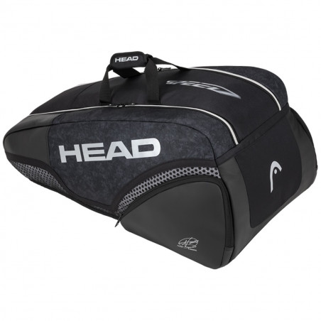 Thermo-Bag HEAD DJOKOVIC 9R SUPERCOMBI Noir / Gris 2020