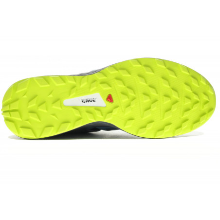 Chaussures Running SALOMON Homme Ultra Pro Gris / Jaune Bleu PE 2019