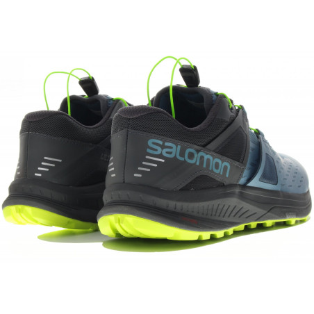 Chaussures Running SALOMON Homme Ultra Pro Gris / Jaune Bleu PE 2019