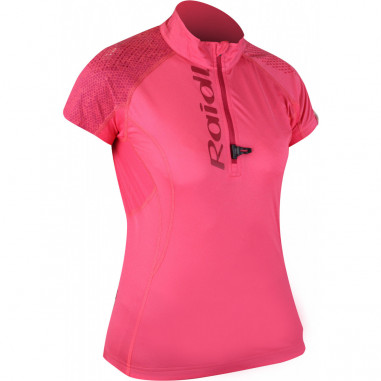 T-Shirt Running RAIDLIGHT Femme Perfomer SS Top Grenadine / Bordeaux  PE 2018