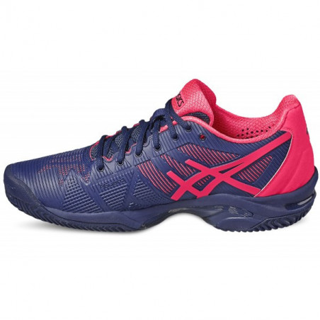 Chaussure ASICS Femme Gel-Solution Speed 3 Clay Purple / Rose Fushia PE 2016