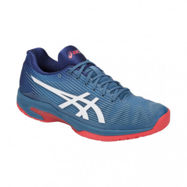 Chaussures ASICS Homme Solution Speed FF Bleu Rouge AH 2018