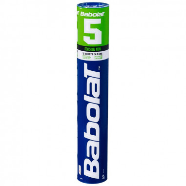 Boite de 12 Volants Plumes Badminton BABOLAT 5