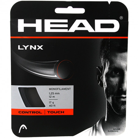Cordage HEAD Lynx 1.25mm (12 m) Anthracite