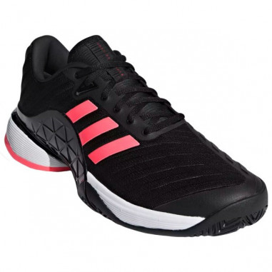 Chaussures ADIDAS Homme Barricade Core US Open Noire Rose IN20