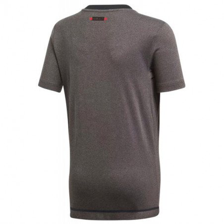 T-Shirt ADIDAS Garçon BARRICADE Tee Gris / Noir / Rouge AH 2018