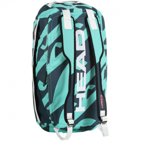 Sac de Tennis HEAD GRAVITY r-PET SPORT BAG Gris / Vert 2021