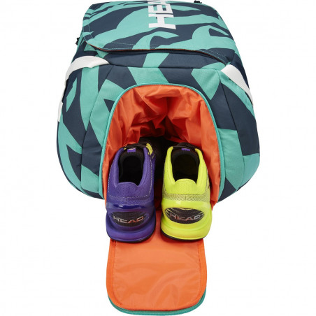 Sac de Tennis HEAD GRAVITY r-PET SPORT BAG Gris / Vert 2021