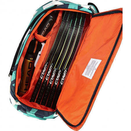 Sac de Tennis HEAD GRAVITY r-PET SPORT BAG Gris / Vert 2021
