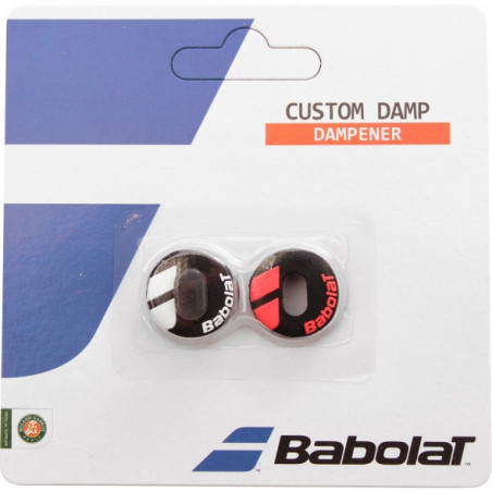Antivibrateur BABOLAT Custom Damp Noir / Rouge Fluo