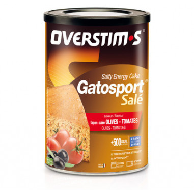 Gatosport OVERSTIM Salé Cake aux olives 400g