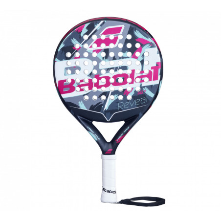 Raquette Padel BABOLAT Reveal Gris / Vert / Rose 2021