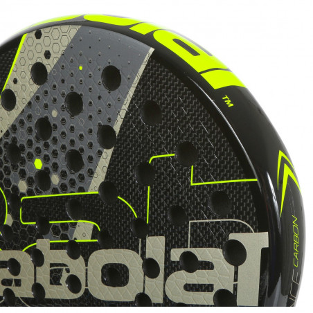 Raquette Padel BABOLAT Defiance Carbon Noir / Jaune 2020