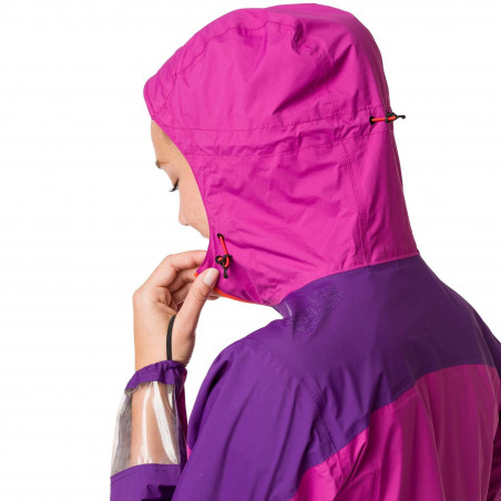 Veste Running RAIDLIGHT Femme Imperméable RESPONSIV MP Pourpre / Fushia PE 2020