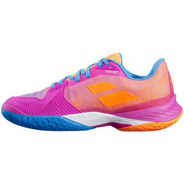 Chaussures BABOLAT Femme JET MACH 3 AC Rose /...