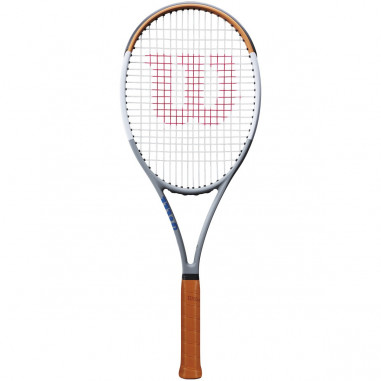 Raquette WILSON Blade 98 16X19 V7.0 Roland Garros LTD Gris / Ocre (305 g) 2020