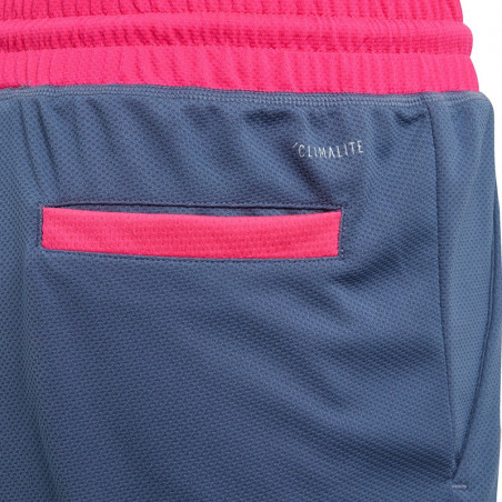 Short ADIDAS Junior Fille Club Gris / Fushia AH 2018