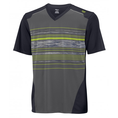 T-Shirt WILSON Garçon B SU Specialist Stripe V Neck
