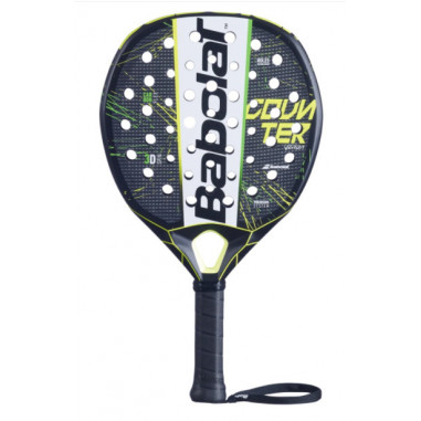 Raquette Padel BABOLAT COUNTER VERON  Noir / Jaune / Vert (365 g) 2020
