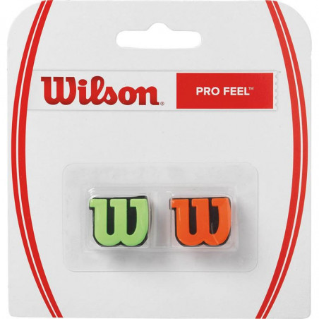 Antivibrateur WILSON Pro Feel Vert / Orange