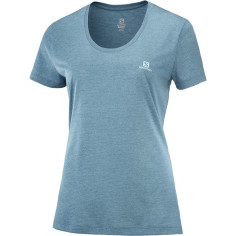 T-Shirt Running SALOMON Femme AGILE SS TEE  Bleu...