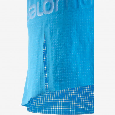 Short Running SALOMON Homme S/LAB 6 M Turquoise...