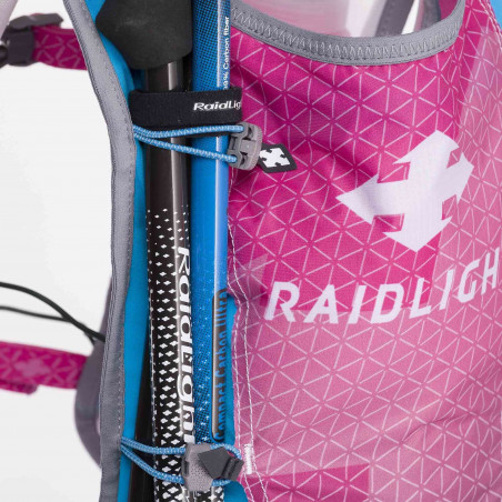 Sac à dos RAIDLIGHT Responsiv 6L Dame + 2 flask 600 ml Rose / Bleu PE 2019